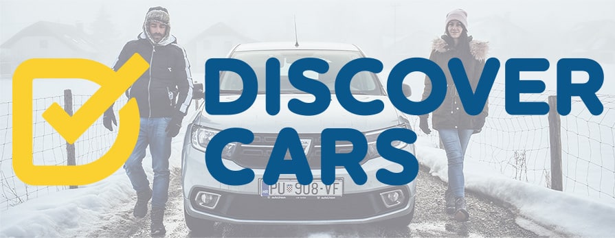 Discover Cars banner